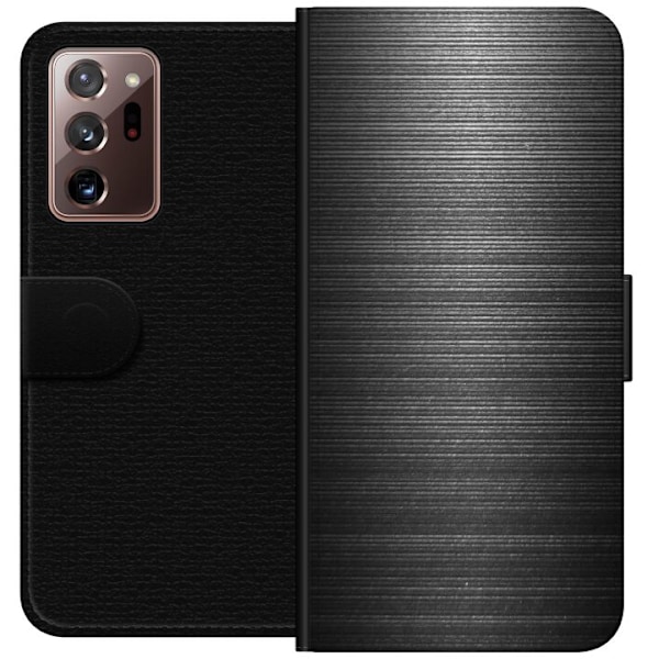 Samsung Galaxy Note20 Ultra Lompakkokotelo Höyrypuhallettu Metalli