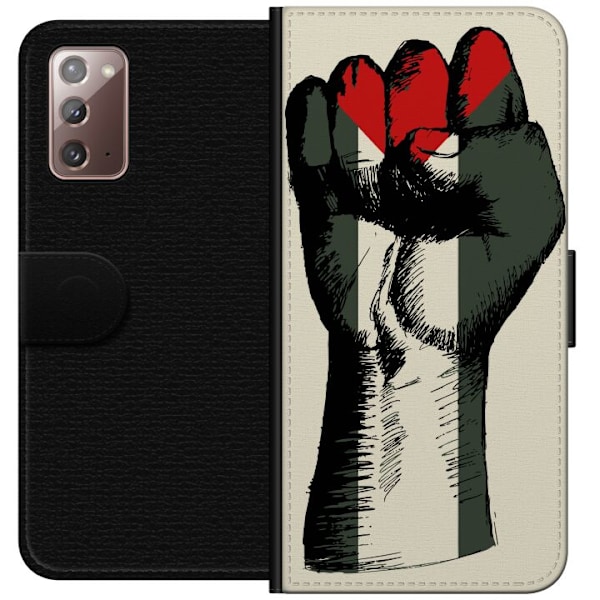 Samsung Galaxy Note20 Plånboksfodral Hand knuten i Palestinas