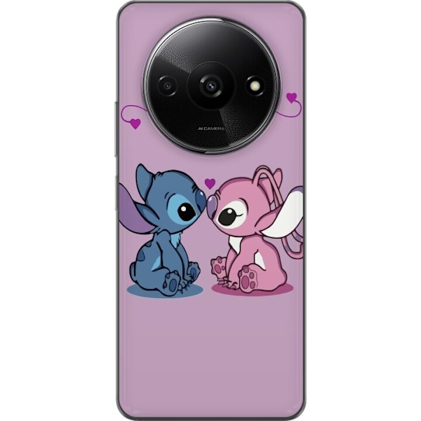 Xiaomi Redmi A3 Genomskinligt Skal Lilo & Stitch – Angel Edition