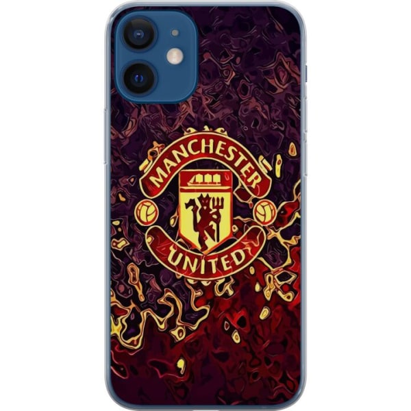 Apple iPhone 12 mini Läpinäkyvä kuori Manchester United