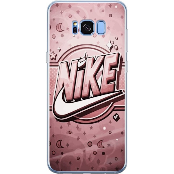 Samsung Galaxy S8+ Gennemsigtig cover Nike Lyserød