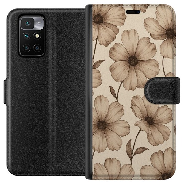 Xiaomi Redmi 10 Lompakkokotelo Pastel Rush