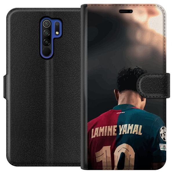 Xiaomi Redmi 9 Tegnebogsetui Lamine Yamal