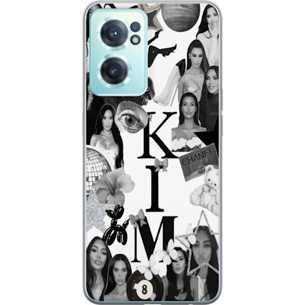 OnePlus Nord CE 2 5G Genomskinligt Skal Kim Kardashian – Aesthetic Look 2025