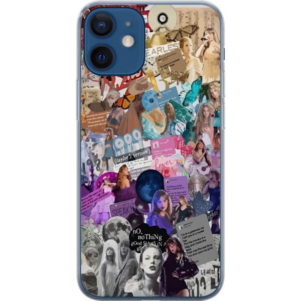 Apple iPhone 12 mini Läpinäkyvä kuori Taylor Swift