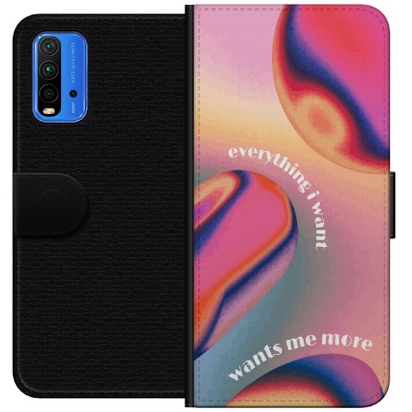 Xiaomi Redmi Note 9 4G Tegnebogsetui ønsker mig mere