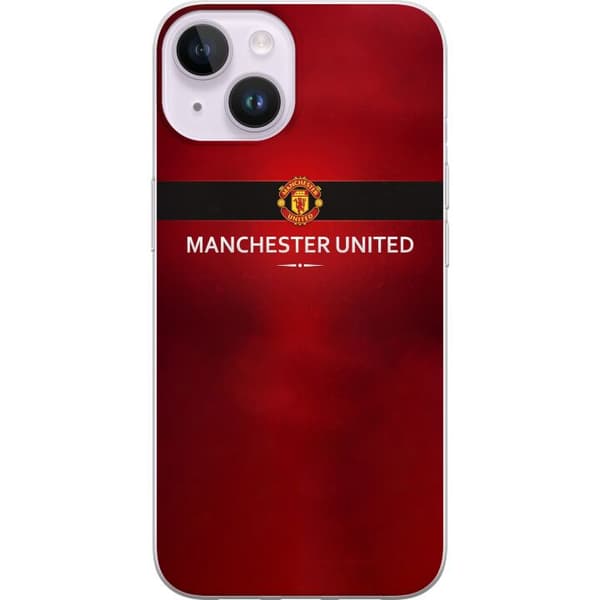 Kompatibelt Mobildeksel til Apple iPhone 14 Manchester United
