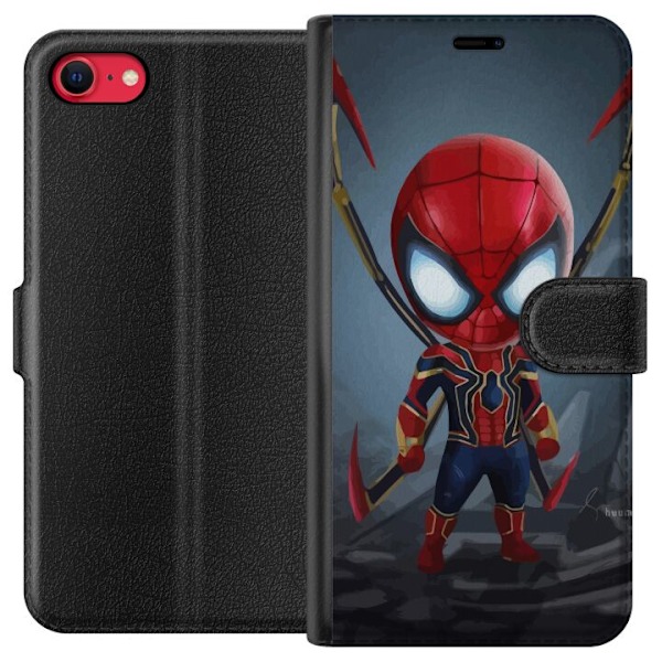 Apple iPhone 16e Lommeboketui Spider-Man