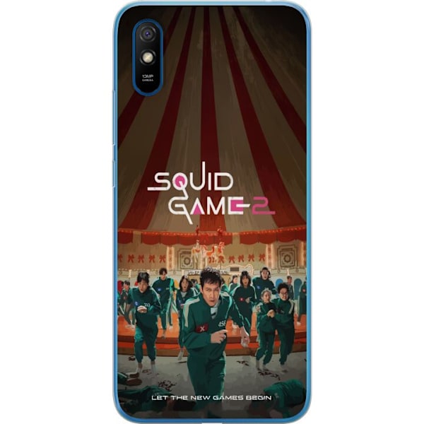 Xiaomi Redmi 9A Genomskinligt Skal Squid Game