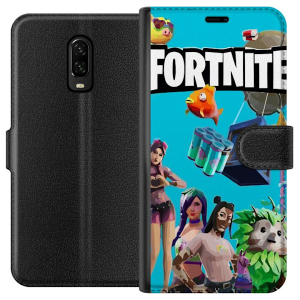 OnePlus 6T Tegnebogsetui Fortnite