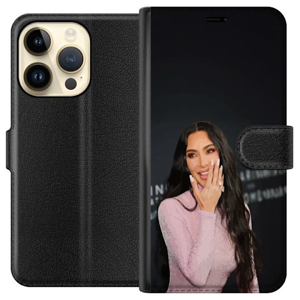 Apple iPhone 14 Pro Tegnebogsetui Kim Kardashian – Trending