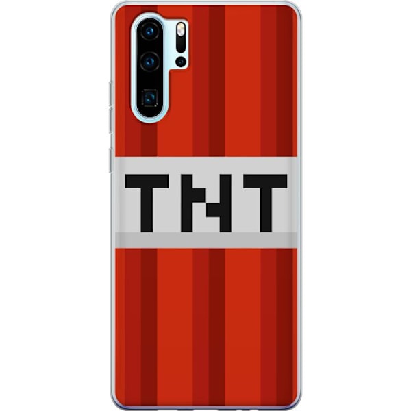 Huawei P30 Pro Genomskinligt Skal Minecraft TNT
