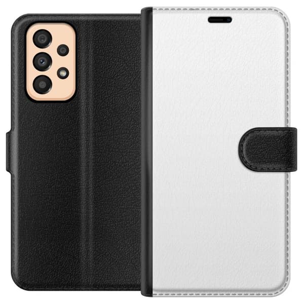 Kompatibelt Plånboksfodral till Samsung Galaxy A33 5G White . . .