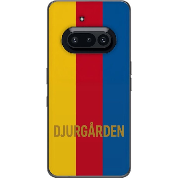 Nothing Phone (3a) Läpinäkyvä kuori Djurgården – jalkapallo