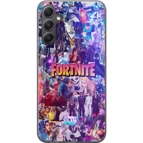 Samsung Galaxy A15 5G Gjennomsiktig deksel Fortnite