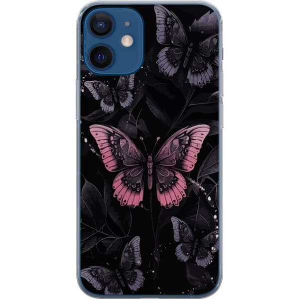 Yhteensopiva Puhelinkuori Apple iPhone 12 mini Perhos