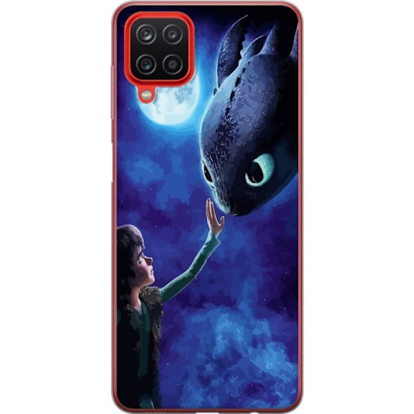 Samsung Galaxy A12 Genomskinligt Skal Draktränaren How to Tra
