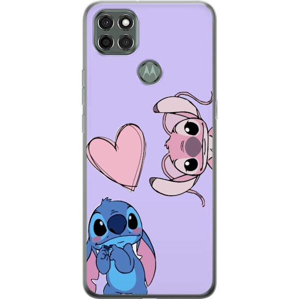 Motorola Moto G9 Power Gennemsigtig cover Stitch Mode