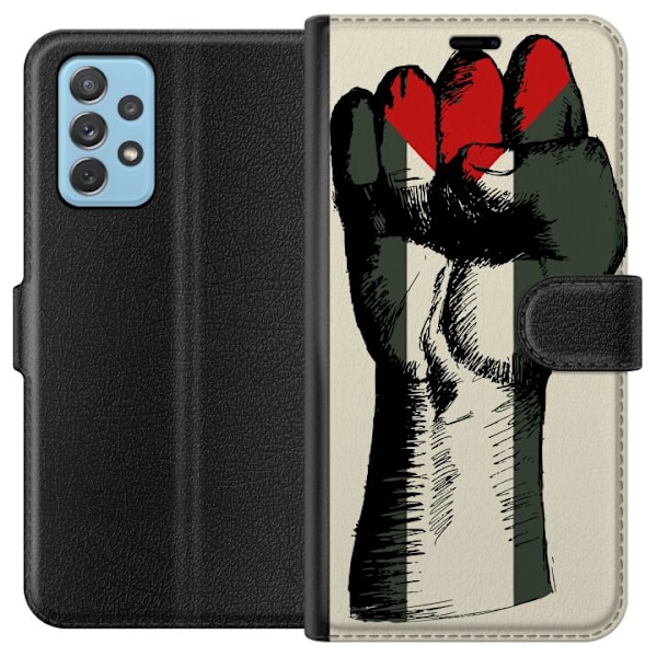 Samsung Galaxy A72 5G Lompakkokotelo Käsi sidottu Palestinan