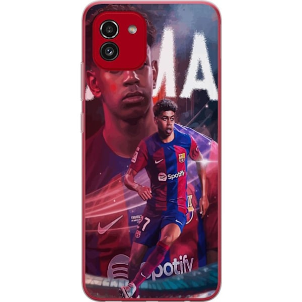 Samsung Galaxy A03 Gennemsigtig cover Lamine Yamal