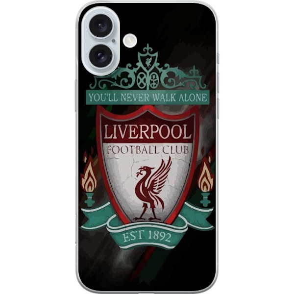 Apple iPhone 16 Plus Gjennomsiktig deksel Liverpool