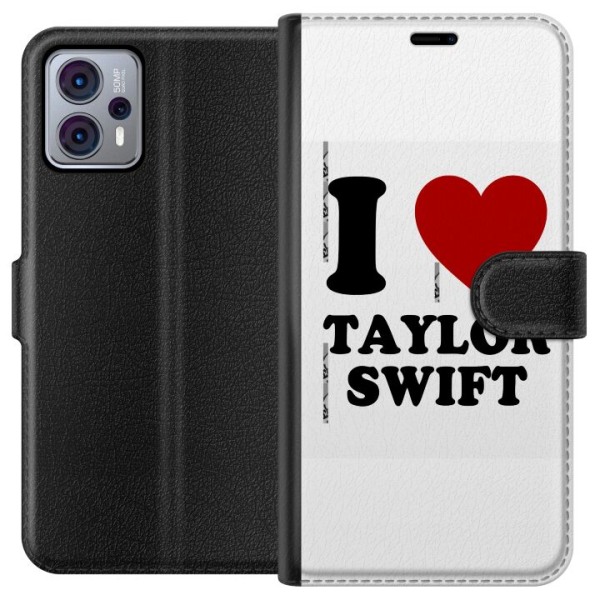 Motorola Moto G23 Lompakkokotelo Taylor Swift