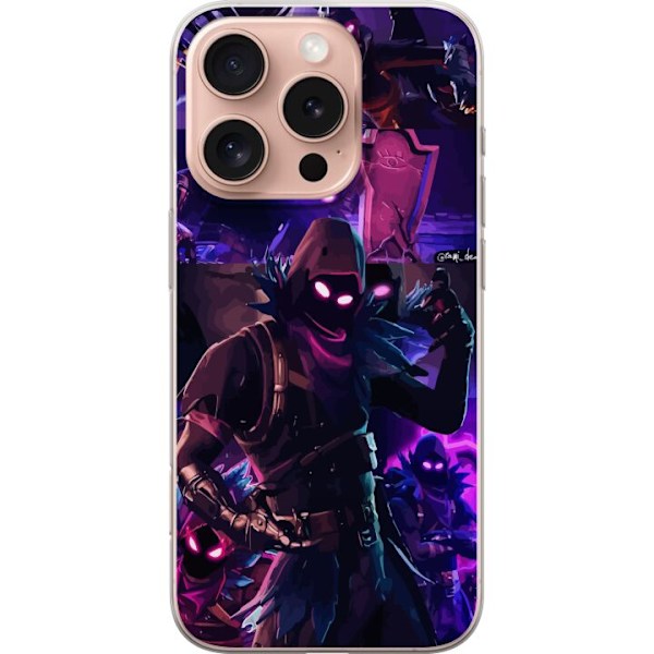 Apple iPhone 16 Pro Gennemsigtig cover Fortnite - Raven