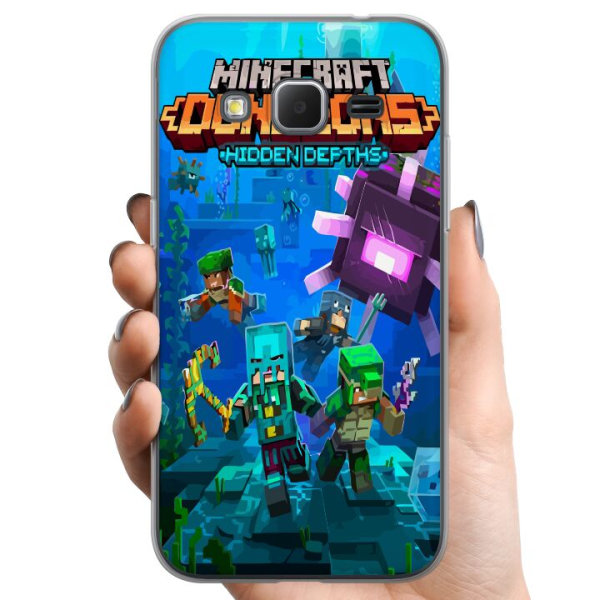 Samsung Galaxy Core Prime TPU Matkapuhelimen kuori Minecraft