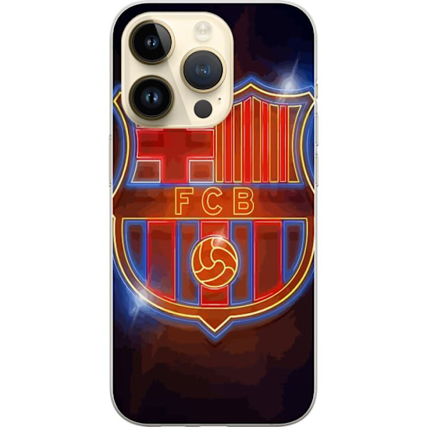 Apple iPhone 14 Pro Gjennomsiktig deksel FC Barcelona