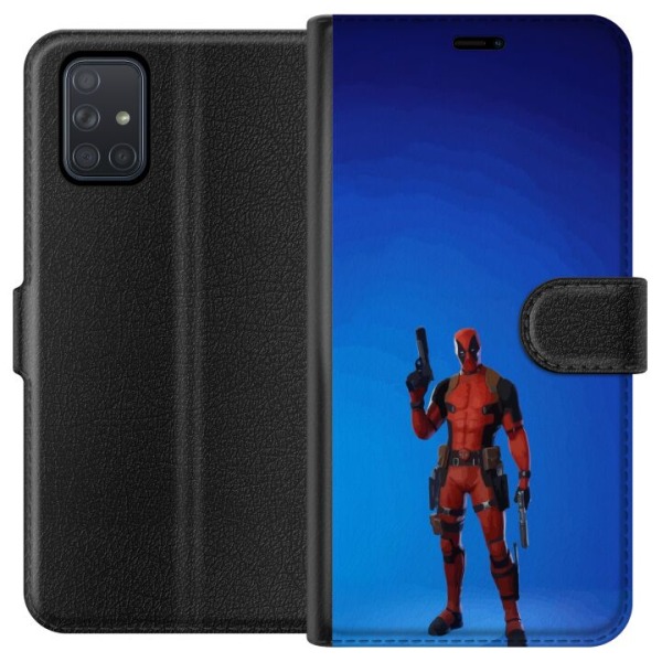 Samsung Galaxy A71 Plånboksfodral Fortnite - Spider-Man