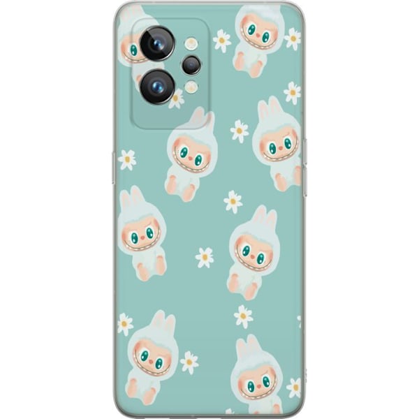 Realme GT2 Pro Gjennomsiktig deksel Labubu Candy Vibes