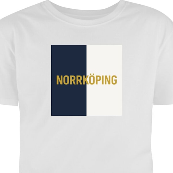 T-shirt för Vuxen | Klassisk Vuxen-T-shirt Norrköping – fo