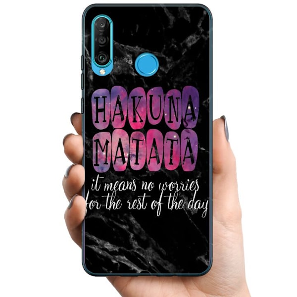 Huawei P30 lite TPU Mobilskal Hakuna Matata