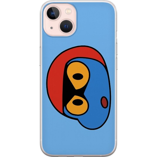 Apple iPhone 13 mini Läpinäkyvä kuori Bold Bot Head