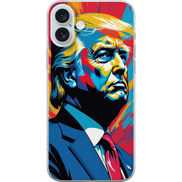 Apple iPhone 16 Plus Genomskinligt Skal Trump