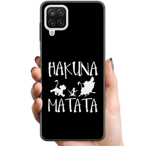 Samsung Galaxy A12 TPU Mobildeksel Hakuna Matata