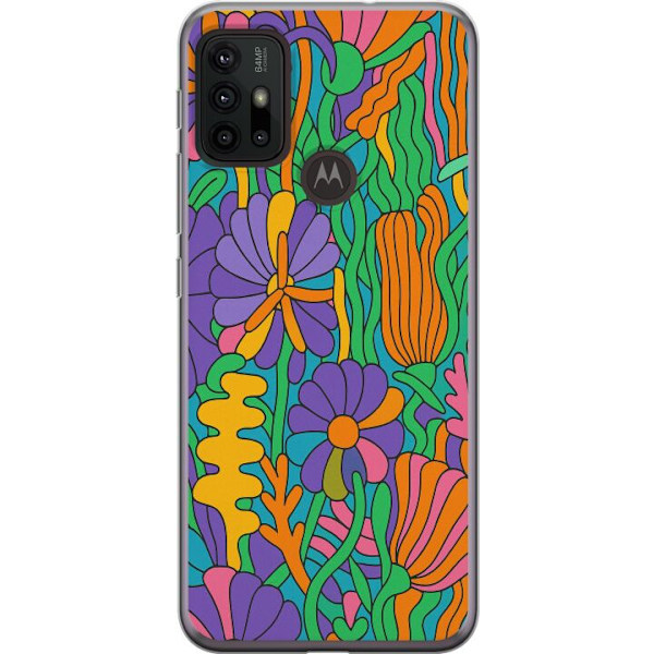 Motorola Moto G30 Gjennomsiktig deksel Color Pop