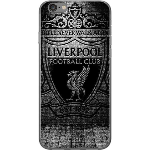 Apple iPhone 6 Läpinäkyvä kuori Liverpool FC