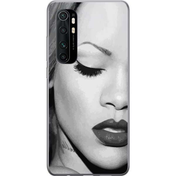 Xiaomi Mi Note 10 Lite Läpinäkyvä kuori Rihanna – Aesthetic Edit 2025