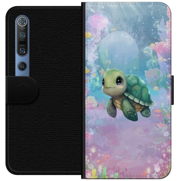 Xiaomi Mi 10 Pro 5G Plånboksfodral Sköldpadda