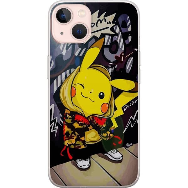 Kompatibelt Mobildeksel til Apple iPhone 13 Pikachu