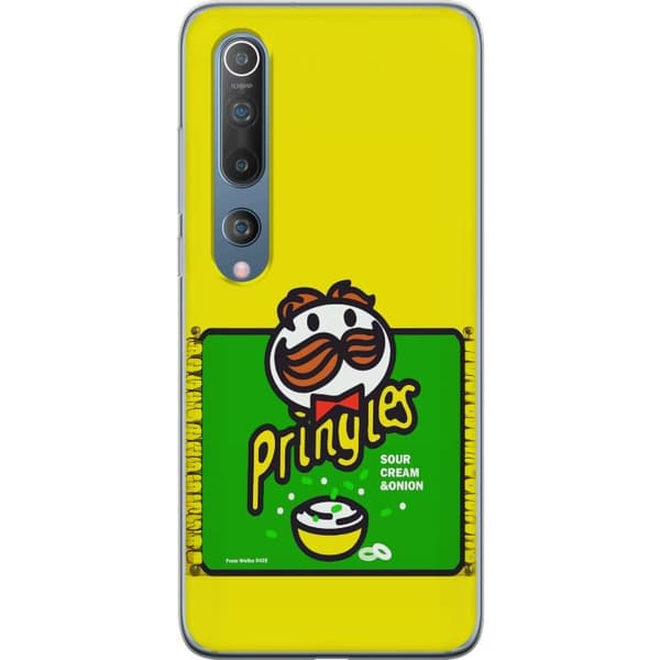 Kompatibelt Mobildeksel til Xiaomi Mi 10 5G Pringles gul