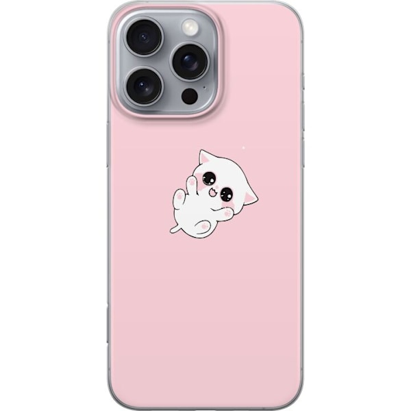 Apple iPhone 16 Pro Max Genomskinligt Skal Kawaii