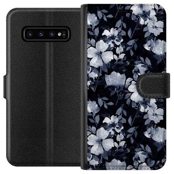 Samsung Galaxy S10 Tegnebogsetui Månelys Mark