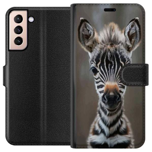 Samsung Galaxy S21 Lompakkokotelo Giraffi Eläinaihe Afrikka Luonto Graafinen Kuva Savanni Villieläimet Suosittu Seinätaide Eksoottinen Teema