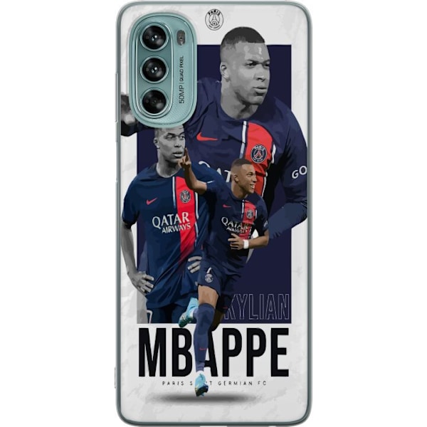 Motorola Moto G62 5G Gennemsigtig cover Kylian Mbappé