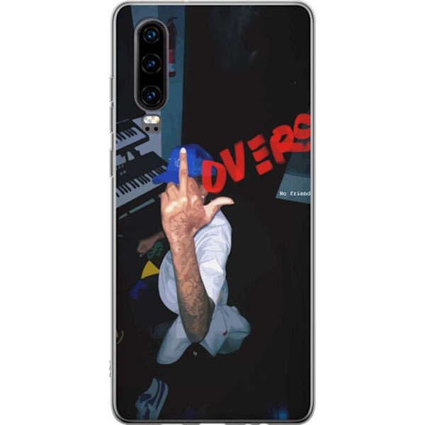 Huawei P30 Gennemsigtig cover Kærlighed Mystik Design Romantisk Motiv Populært Grafisk Mønster Mode Stil