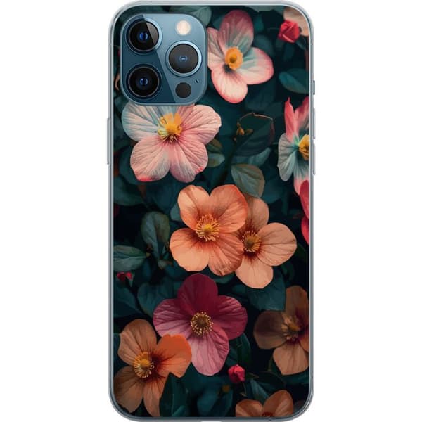 Kompatibel Mobilcover til Apple iPhone 12 Pro Max Blomster