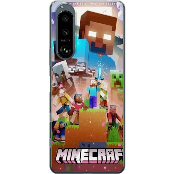 Sony Xperia 5 III Gennemsigtig cover Minecraft