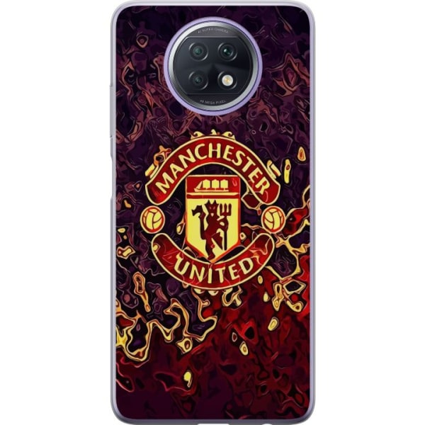 Xiaomi Redmi Note 9T Gjennomsiktig deksel Manchester United